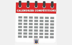 Calendrier compétitif saison 2026-2027